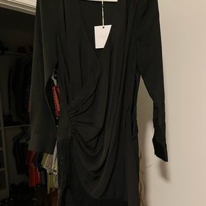 L’Acadamie Fringe Dress, NWT, Small